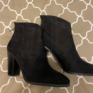 Vince Camuto suede booties